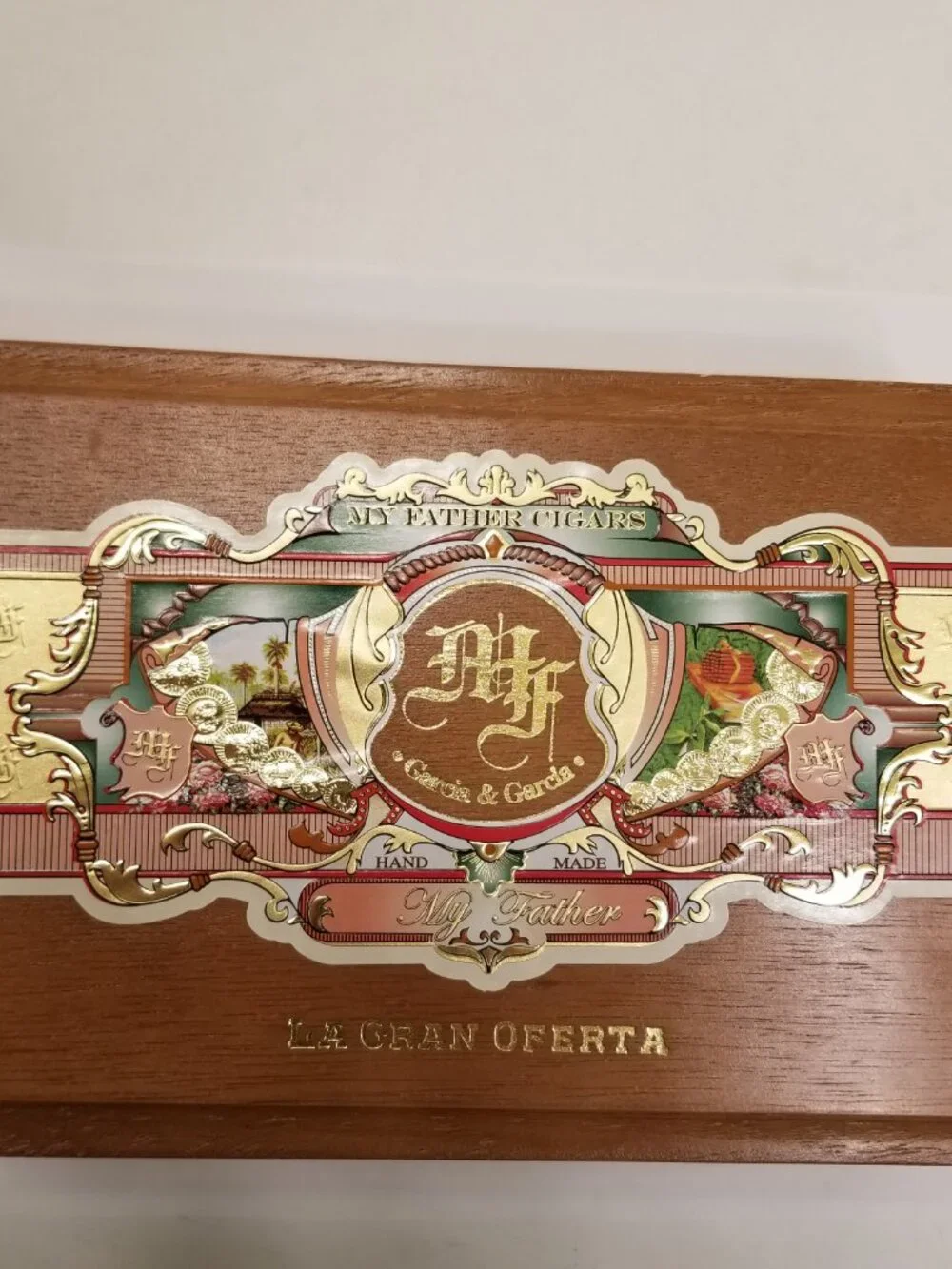 My Father La Gran Oferta Robusto Wooden Empty Cigar Box Magnificent